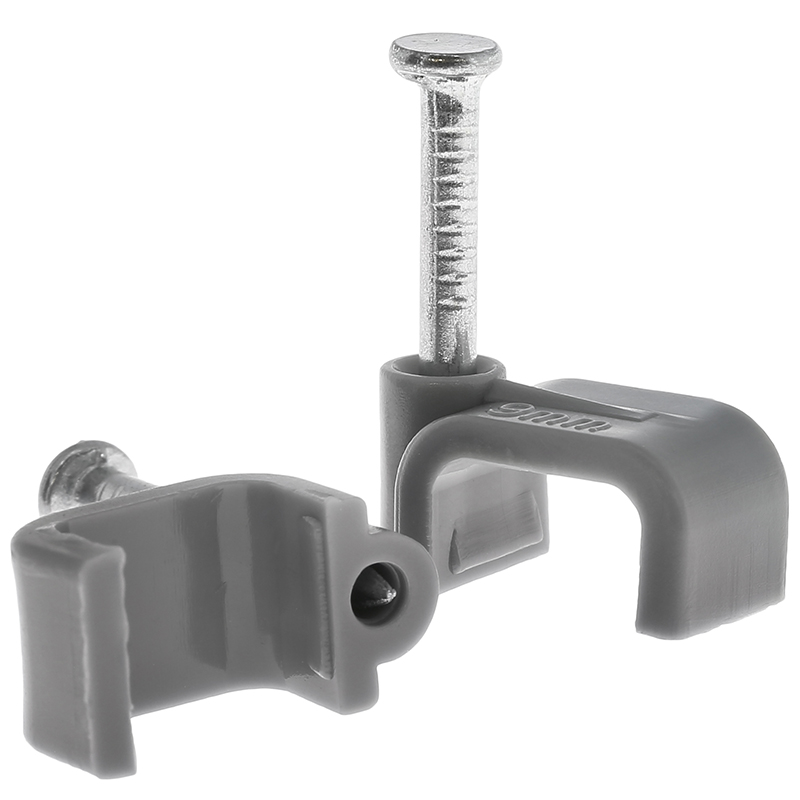 Cable Clip 2.5Mm T & E Grey (Pk 10) - Hancocks Building