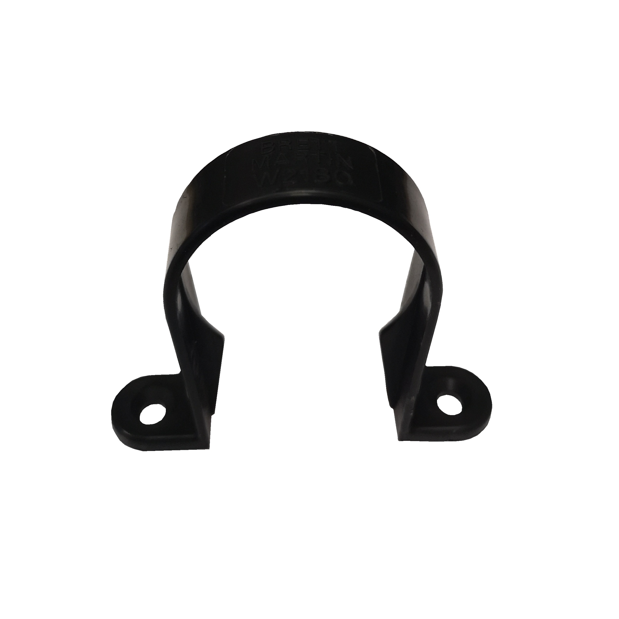 Brett Martin 50mm Solvent Weld Pipe Clip Black - Hancocks Building