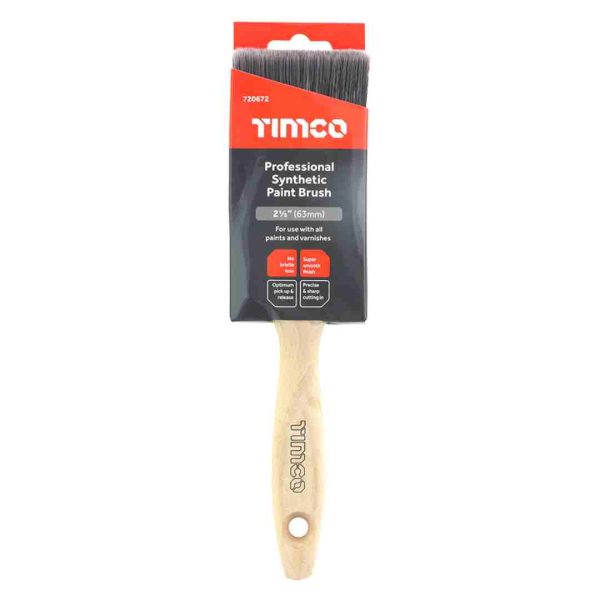 Timco Pro Synth Brush 2 1/2"