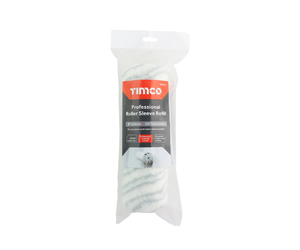 Timco Pro Roller Sleeve 12mm 9 Inch Medium Pile