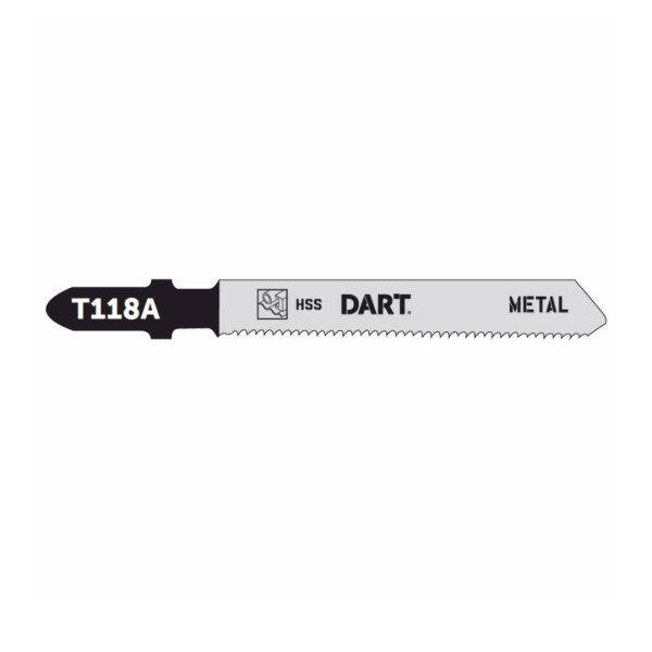 Dart T118A Metal Cutting Jigsaw Blade PK 5