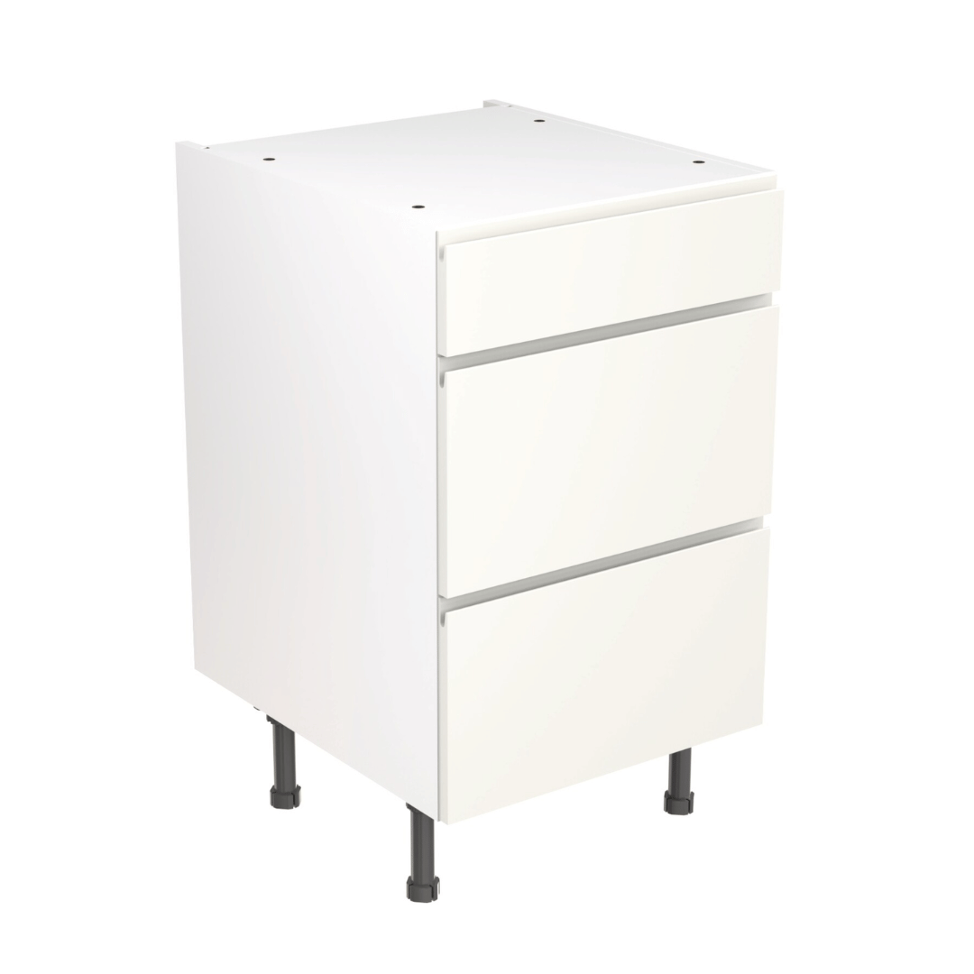 500 Base Unit 3 Drawer 720mm x 500mm x 570mm — Hancocks Building