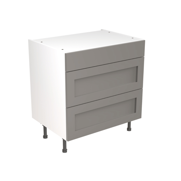 800 Base Unit 3 Drawer 720mm x 800mm x 570mm