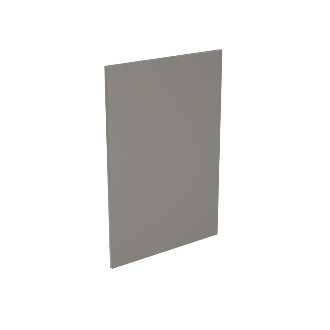 Slab Ultramatt Dust Grey Panel Base End 600mm