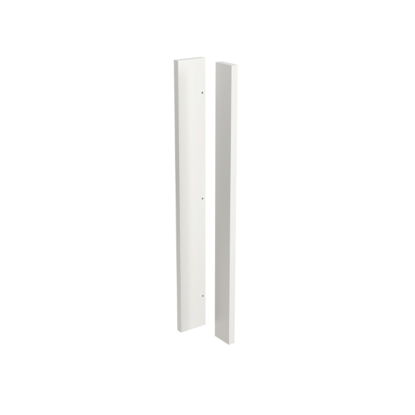 Shaker Ultramatt White Corner Post 720mm x 80mm x 80mm