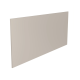 Shaker Ultramatt Light Grey Breakfast Bar Back Panel 2100mm x 900mm