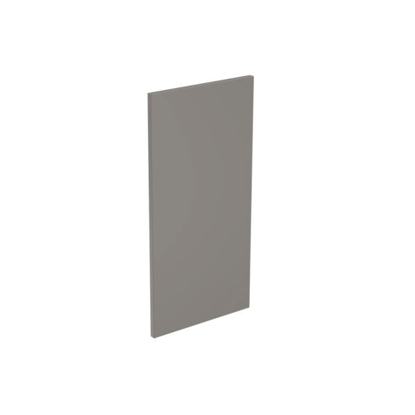Slab Supergloss Dust Grey Panel Wall End 800mm x 350mm x 18mm
