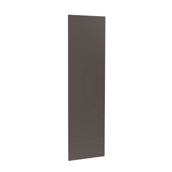 Slab Supergloss Graphite Larder Panel 2400mm x 600mm x 18mm 