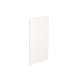 Slab Ultramatt White Panel Wall End 800mm x 350mm x 18mm