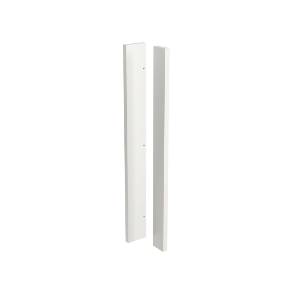 Slab Ultramatt White Corner Post 720mm x 80mm x 80mm