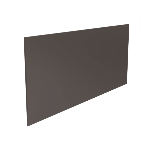 JPull Supergloss Graphite Panel Breakfast Bar Back 2100mm x 900mm