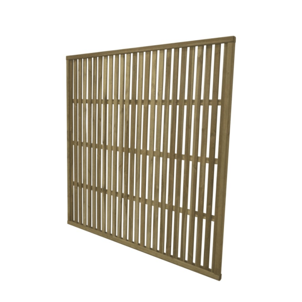 Slatted Garden Trellis Screen 1.8m x 1.8m