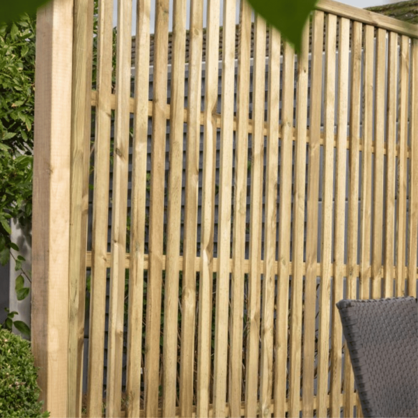 Slatted Garden Trellis Screen 1.8m x 1.8m