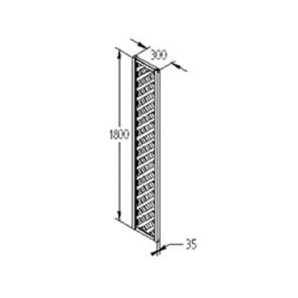 Rosemore Lattice 1800mm x 300mm