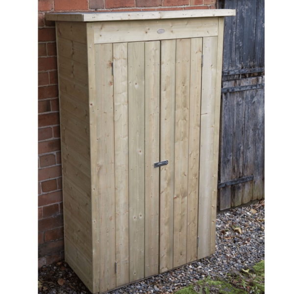 Shiplap Pressure Treated Tall Pent Garden Store 1780mm x 1080mm x 560mm