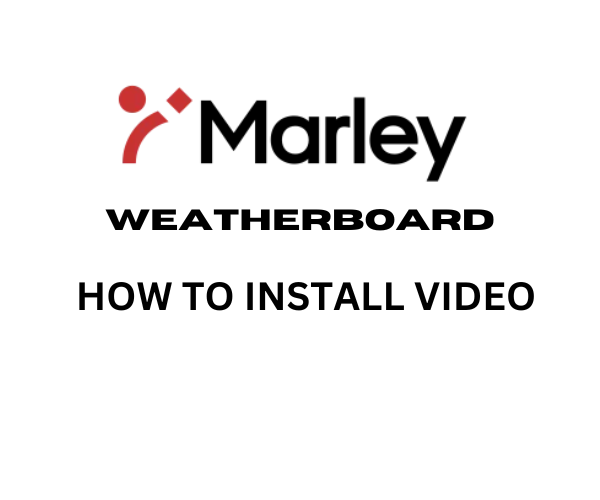 Marley Weatherboard Installation Video