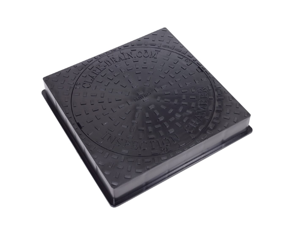 Manhole Cover SQ/RD 450mm Plastic